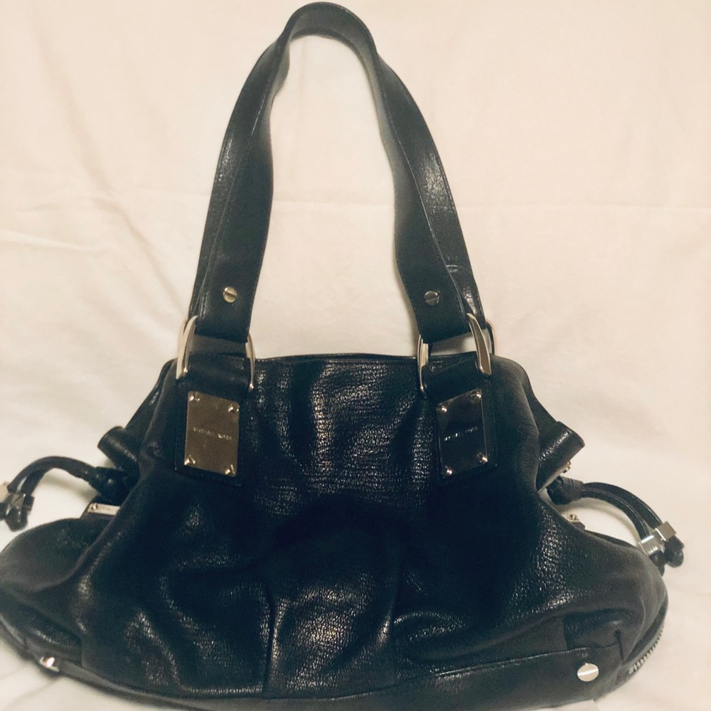 Michael Kors Black Leather Handbag